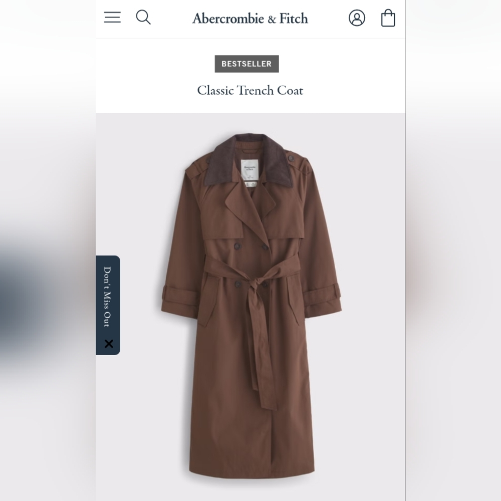 🤌🏼🤎🍂BRAND NEW!! Corduroy Collar & Brown Trench Coat! 🍂🤎🤌🏼